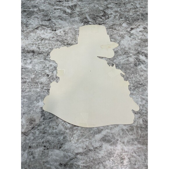 Lot Of Vintage 4 Thanksgiving Die Cut Cutouts Children Native Pilgrim Turkey - Picture 7 of 9